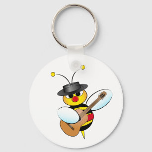Spanish Flamenco bee Key Ring