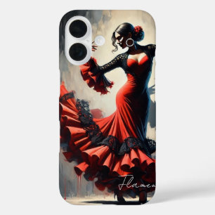 Spanish Flamenco Dancer iPhone 16 Case