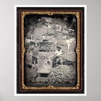 Spanish Flat, 1852 by Joseph Blaney Starkweather Poster