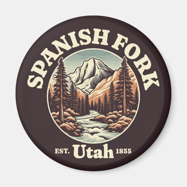 Spanish Fork, Utah Magnet (Front)