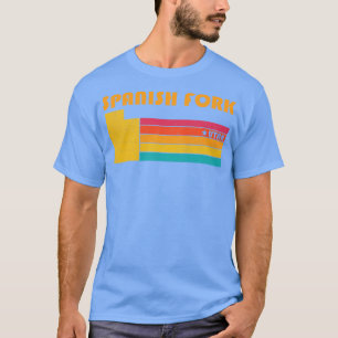 Spanish Fork Utah Vintage Distressed Souvenir T-Shirt