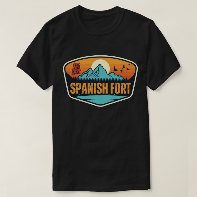 Spanish Fort, Alabama T-Shirt (Design Front)