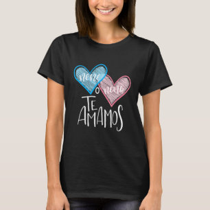 Spanish Gender Reveal Shirt Nene Nena Te Amanos We