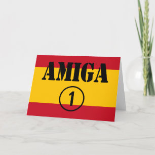Spanish Girl Friends : Amiga Numero Uno Card