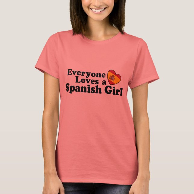 Spanish Girl T-Shirt (Front)