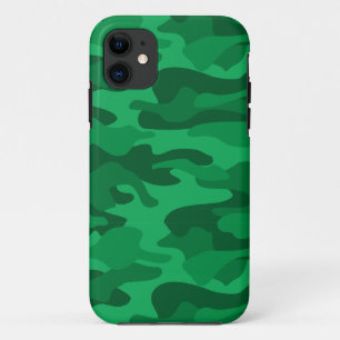 Spanish Green Monocolor Camo Case-Mate iPhone Case