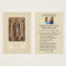 Spanish Guadalupe Mary Funeral Prayer  Holy Card