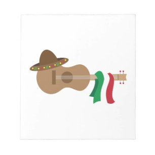 Spanish Guitar Notepad