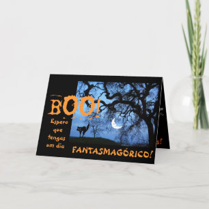 Spanish: Halloween / Dia de las Brujas Card