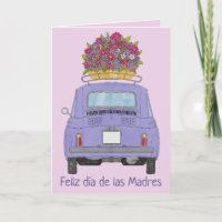 Spanish Happy Mother’s Day Fiat 500
