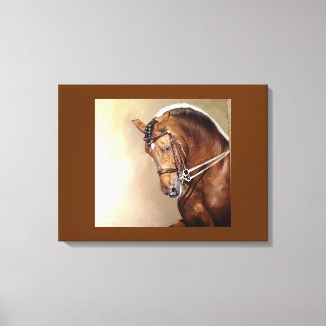 Spanish Horse Wrapped Canvas (Front)