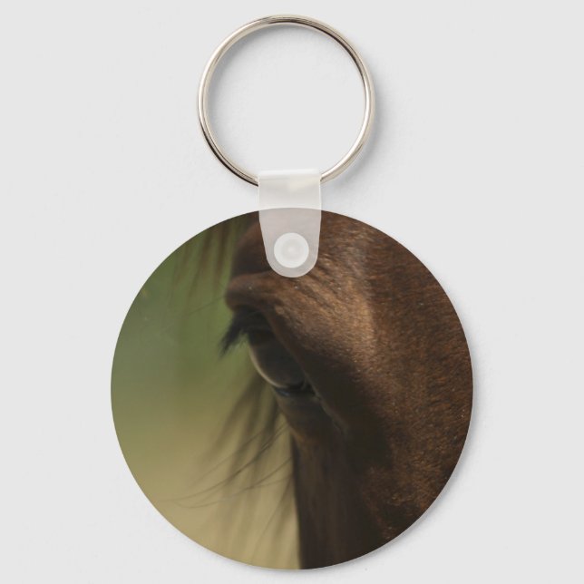 Spanish Horse's Eye Equine-lover's Keychain (Front)