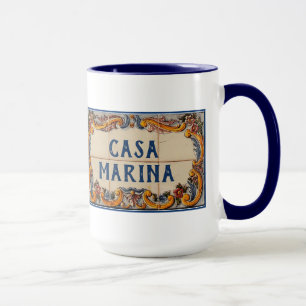 Spanish House Sign with your text Mug
