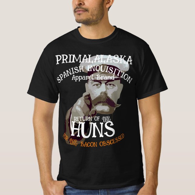 SPANISH INQUISITION RETURN OF THE HUNS T-Shirt (Front)