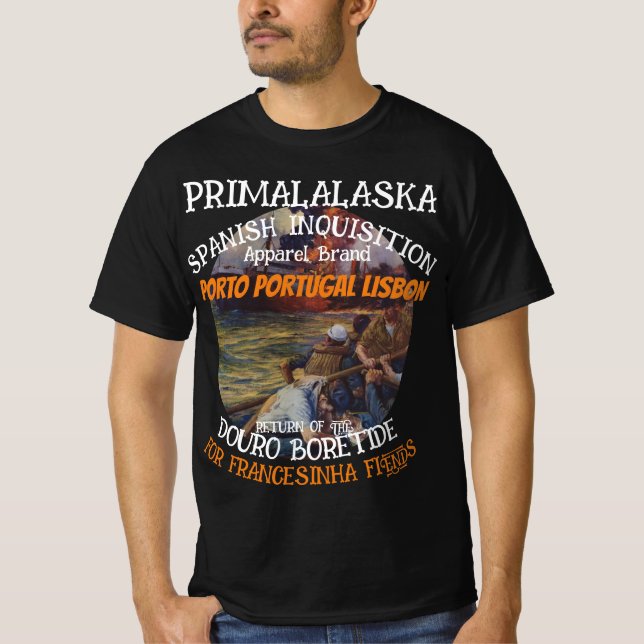 SPANISH INQUISITION RETURN TURNAGAIN BORETIDE T-Shirt (Front)