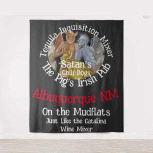 Spanish Inquisition Wine Mixer Catalina Albuquerqu Tapestry