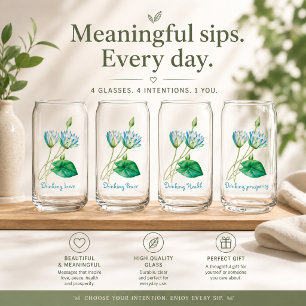 Spanish iris by Pierre-Joseph Redouté Can Glass