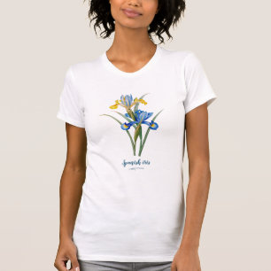 Spanish iris by Pierre-Joseph Redouté T-Shirt