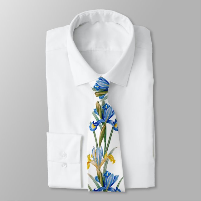 Spanish iris by Pierre-Joseph Redouté Tie (Tied)