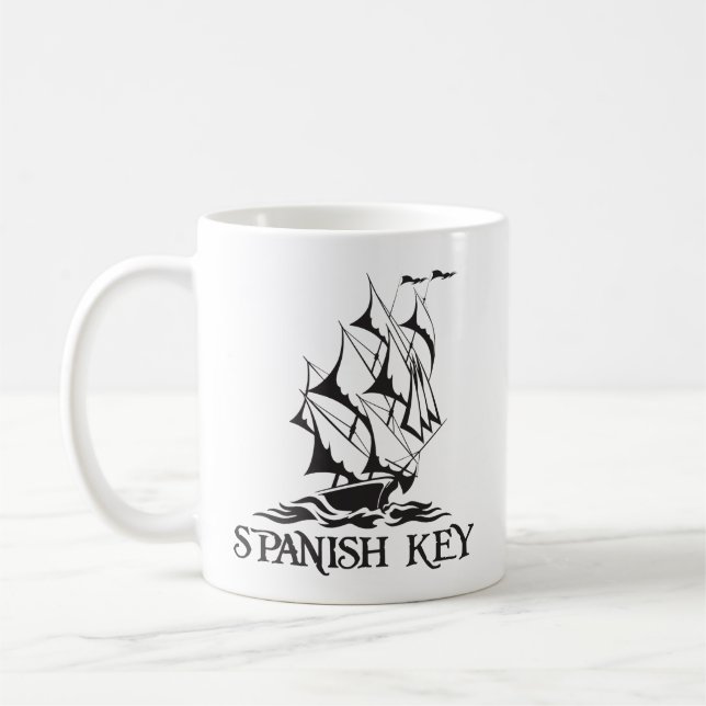 Spanish Key Coffee Mug (Left)