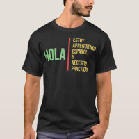 Spanish Language for Student  Practice Learning Gi