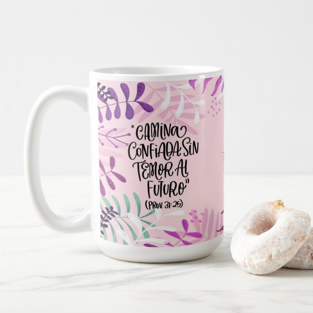 Spanish-language phrase cup proverbs 31 (With Donut)