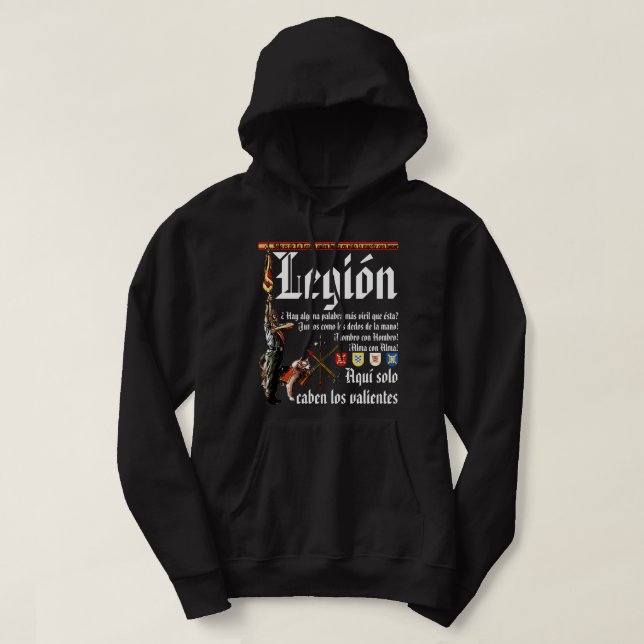 SPANISH LEGION HOODIE (Design Front)