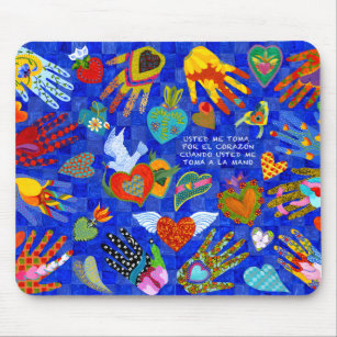 Spanish Love saying for anyone you love Mouse Pad