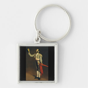 Spanish Matador by Edouard Manet Key Ring