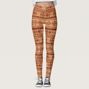 Spanish Mediaeval Pattern  Leggings