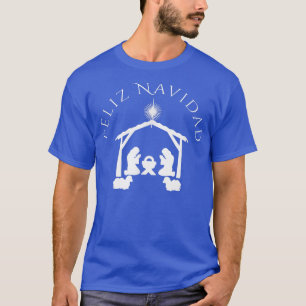 Spanish Merry Christmas Holiday Feliz Navidad Nati T-Shirt