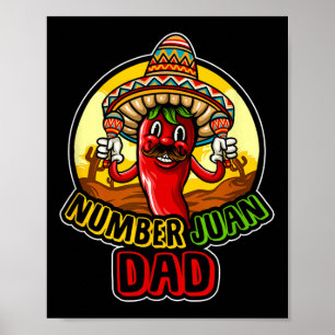 Spanish Mexican Fathers Day Gift For Any Spanish D Poster