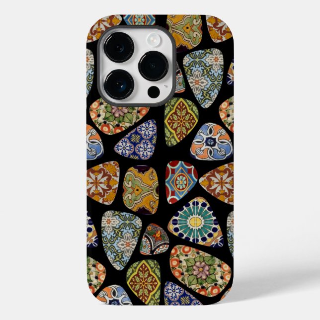 Spanish & Mexican Tile Mosaic Case-Mate iPhone Case (Back)