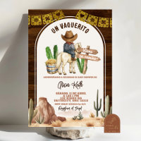 Spanish Mexican Wild West Cowboy Baby Shower