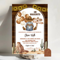 Spanish Mexican Wild West Cowboy Baby Shower