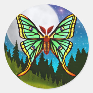 Spanish Moon Moth Sticker