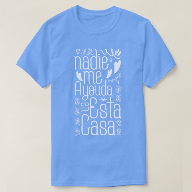 Spanish mother day Gift T-Shirt (Design Front)