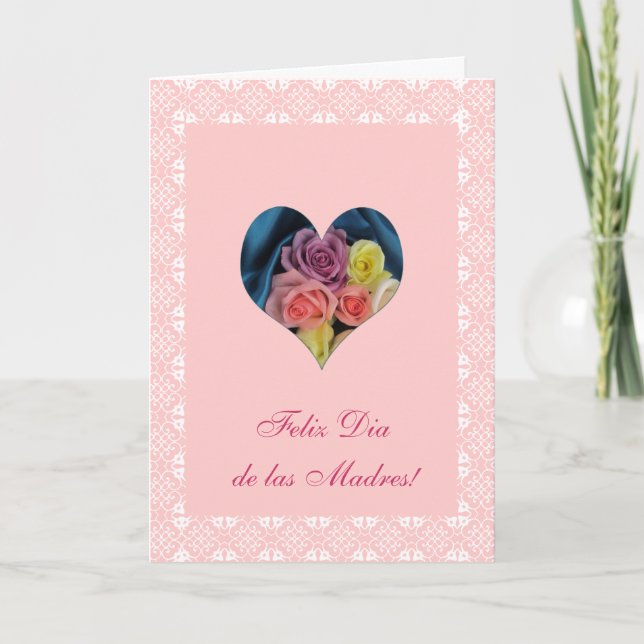 Spanish: Mother's day / Dia de las madres Holiday Card (Front)