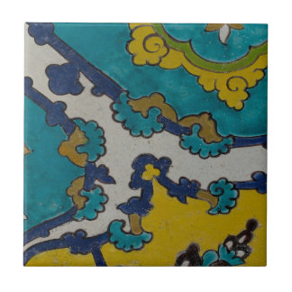 spanish motif on a small tile