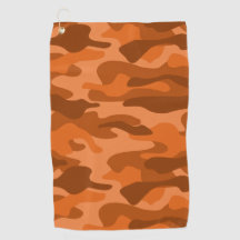 Spanish Orange Monocolor Camo Baseball