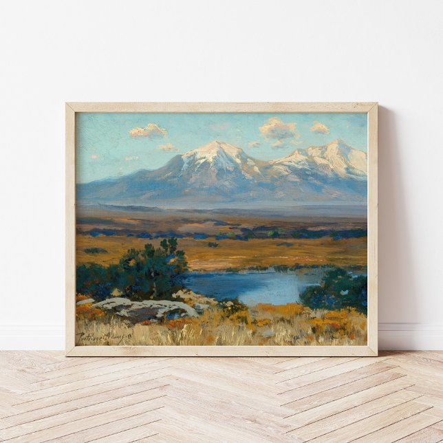 Spanish Peaks, CO | Charles Partridge Adams Poster (Creator Uploaded)