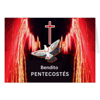 Spanish Pentecost Bendito Pentecostés Dove