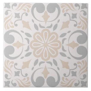 Spanish Portuguese Boho  Tile