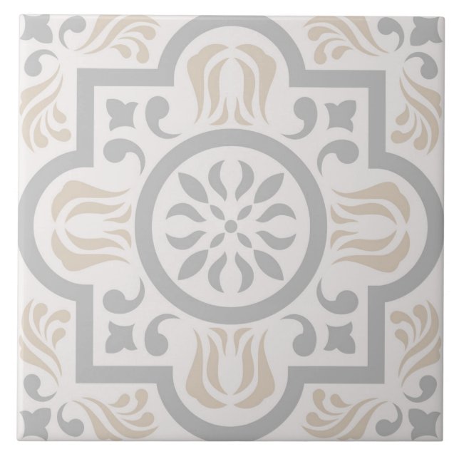 Spanish Portuguese Boho  Tile (Front)