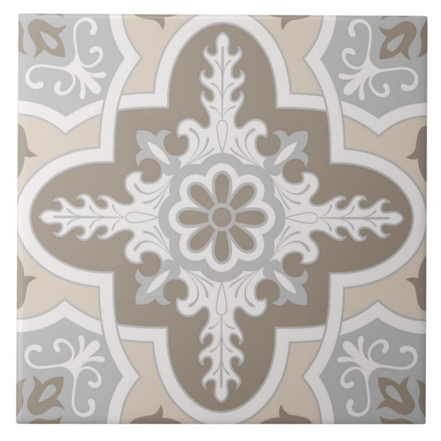 Spanish Portuguese Boho  Tile (Front)