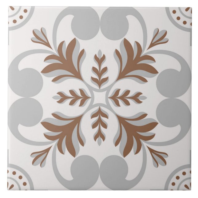 Spanish Portuguese Boho  Tile (Front)