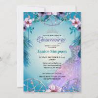 Spanish Quinceañera feather Dream catcher pink Inv