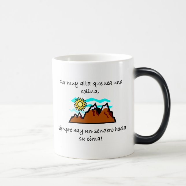 Spanish Quotes Magic Mug (Right)