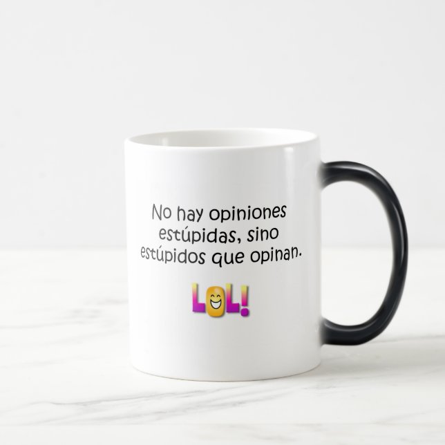 Spanish Quotes Magic Mug (Right)