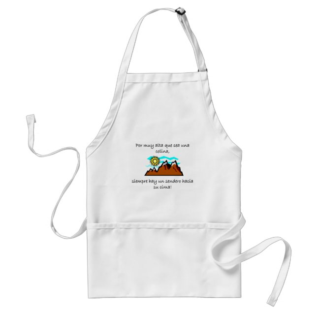 Spanish Quotes Standard Apron (Front)